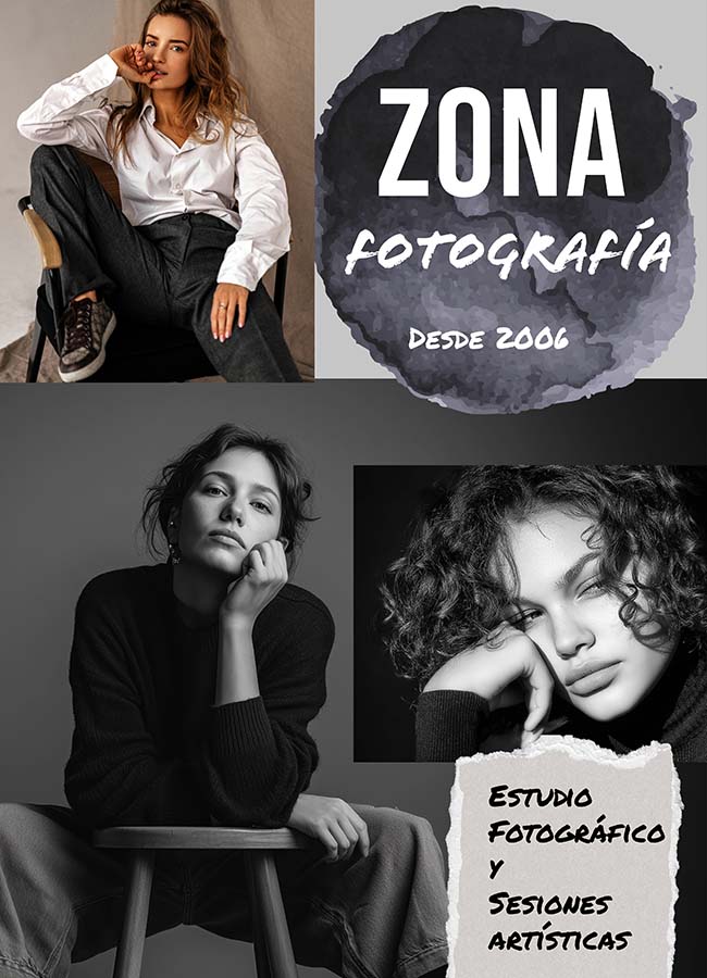 Sesión artística en película de formato medio, blanco y negro — ZONA Fotografía, Alhama de Murcia